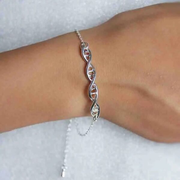 Pulsera Adn plata