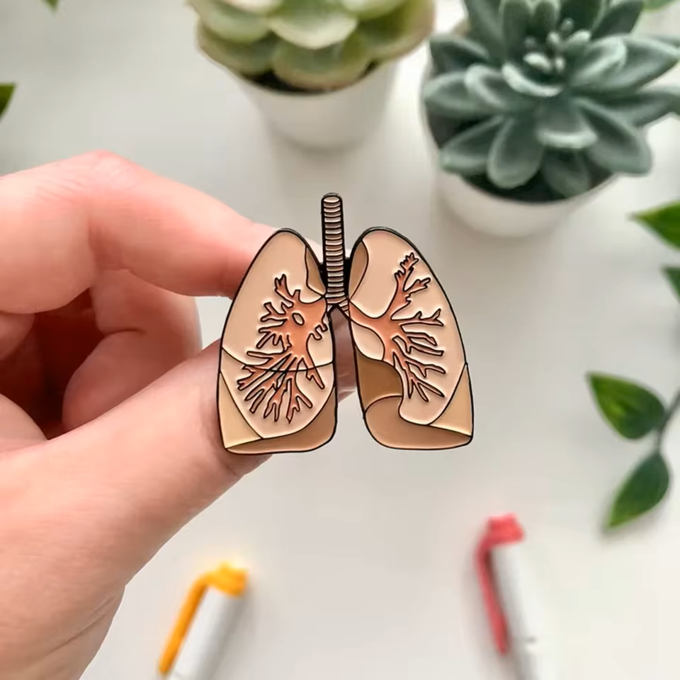 Pin Pulmones Ramificaciones